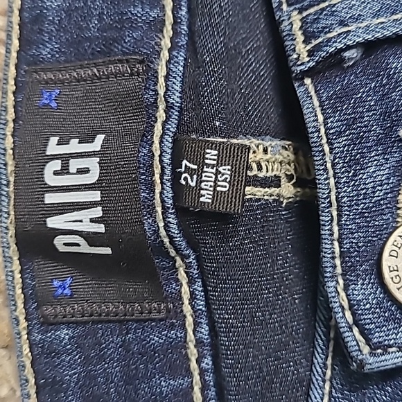 PAIGE Hoxton Ankle Jeans with Classic Design - Picture 2 of 8